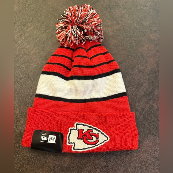 New Era Kansas City Chiefs Winter Hat NWT - Picture 1 of 2